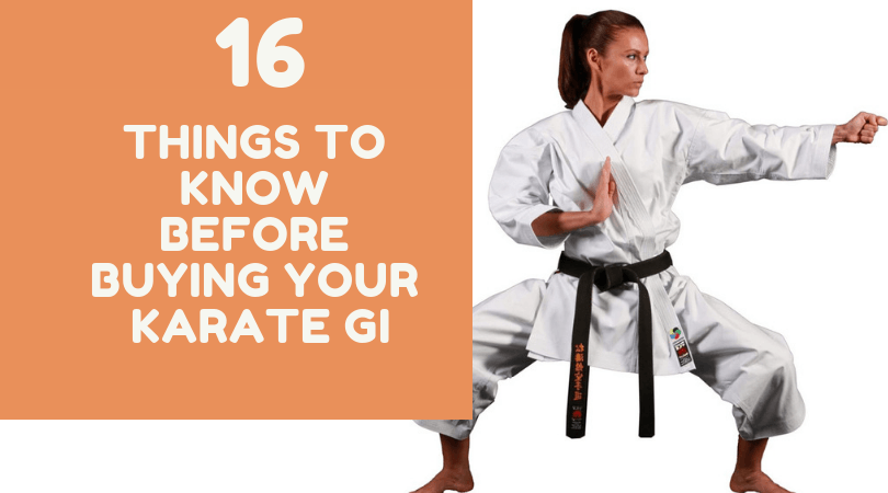 16 things to know before guying your karate gi