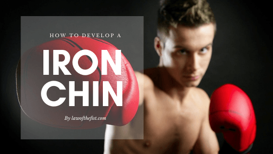 Iron chin in boxing