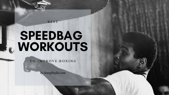 speedbag workout in boxing