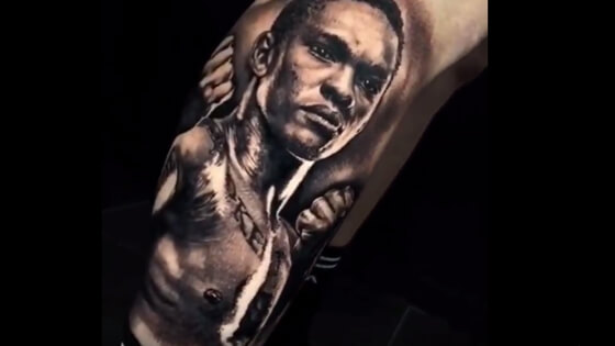 People Are Starting To Tattoo Israel Adesanya On Their Bodies (Pics)