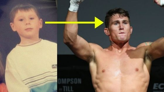 Rare Pics Of Darren Till From 6 Years Old To A UFC Star