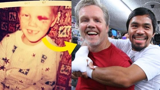 Old Pics Of Freddie Roach From 5 Years Old To Adulthood