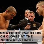 Why Do MMA Fighters/Boxers Touch Gloves In A Fight?